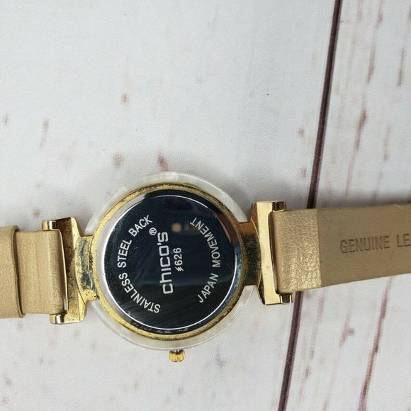 626 Chicos Genuine Leather Band Japan Watch main image 4